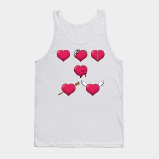 Hearts Tank Top